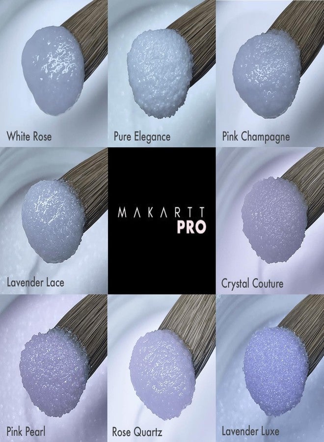 MakarttPro بودرة أكريليك ماكارت برو - المجموعة الساحرة - 56 غ/2 أونصة، مجموعة من 8 ألوان لتطويل الأظافر | بودرة تغطية أظافر أكريليك احترافية لفنيي الأظافر المنزليين، عبوة كومبو 8 × 56 غ - Image 2
